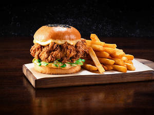 The Cluckinator + Fries