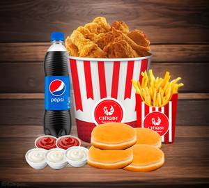 8 pcs Peri peri Fried Chicken Combo 