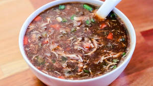 Non Veg Hot N Sour Soup