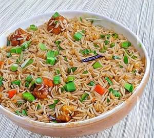 Veg Manchurian Fried Rice