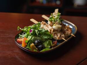 Chef's Poultry Skewers With Lemon Butter Glaze