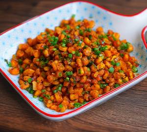 Crispy golden corn