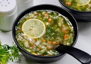 Lemon Coriander Soup