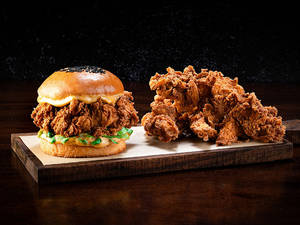 The Cluckinator + Atomic Tenders