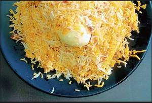 Egg Biryani [1 Egg] with Rice