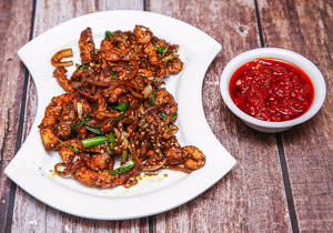 Seasame Chilly Chicken