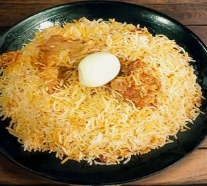 Mutton Biryani With Eggs [Full]