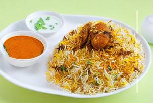 Muradabadi chicken biryani