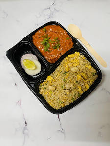 Chicken Fried Rice + Butter Chicken