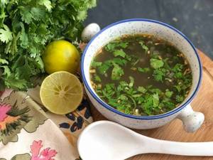 Lemon Coriander Soup