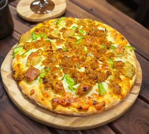 Capsicum And Chicken Tikka Pizza [8 Inches] 