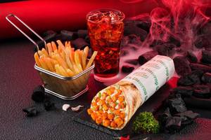 Veg Shawarma with Side & Beverage Meal