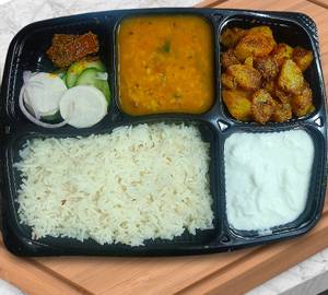 Yellow Dal Thali
