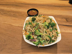 Veg Hakka Noodles