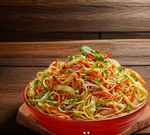 Veg Hakka Noodles (No Onion garlic)