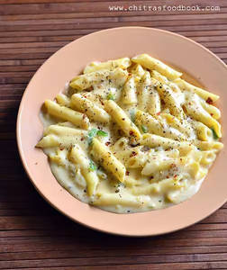 White sauce pasta