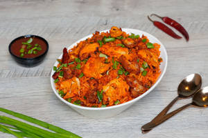 Schezwan Chicken Fried Rice