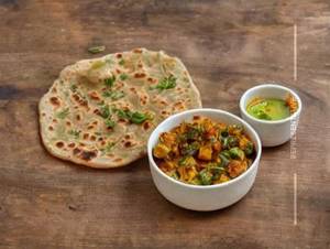 Paneer Bhurji Paratha