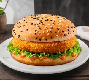 Plain Aloo Tikki Burger
