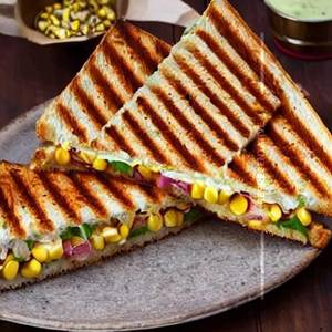 Corn Grilled Sandwich