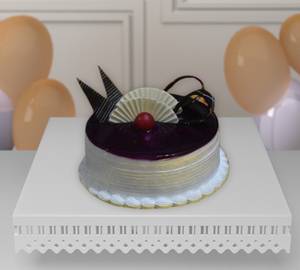 Vanilla Blueberry Cake