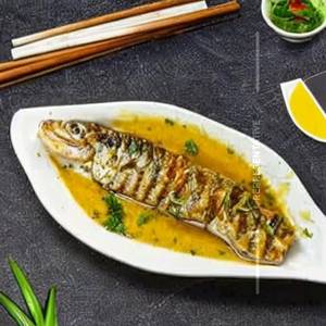 Grilled Fish In Lemon Butter Sauce