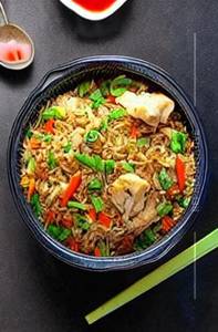Chicken Singapore Fried Rice 