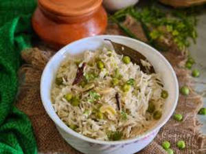 Green Peas Pulao