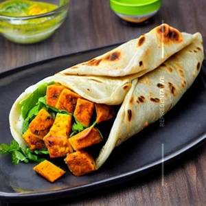 Pita Paneer Afghani Roll