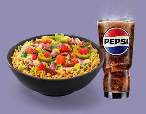 Value Rice Bowl & Pepsi Veg