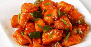 PANEER CHILLI [NO ONION- NO GARLIC]