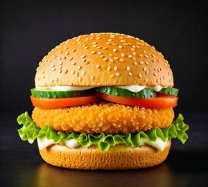 Chicken Patty Burger