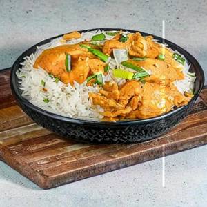 Chicken schezwan triple rice