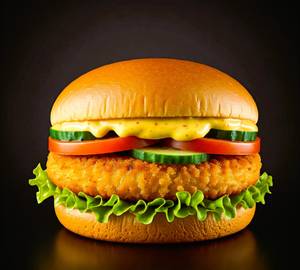 Honey Mustard Chicken Burger