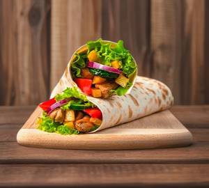 D chicken shawarma roll