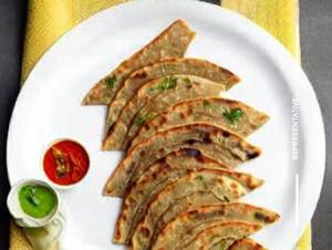 Mushroom Paratha 
