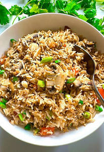 Mushroom Fried Rice