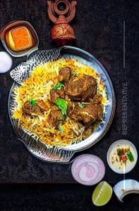 Mutton Biryani Half