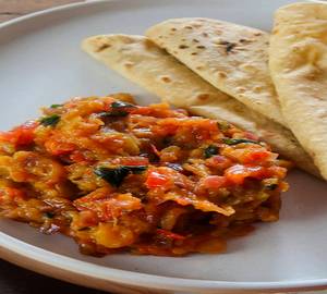 Paneer sabji]+4 tawa roti