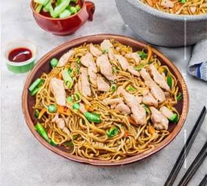 Chicken Pan Fried Noodle
