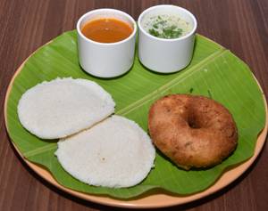 Idli(10) With Vada(5)