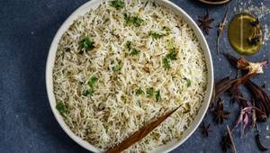 Jeera Garlic Rice