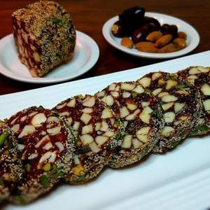 Fruit Barfi Roll