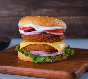Chicken double decker burger