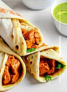 Butter Chicken Roll