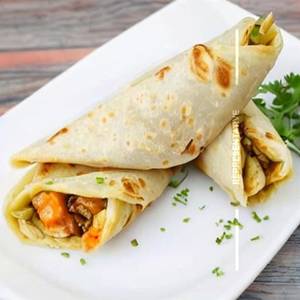 Double Egg Manchurian  Roll