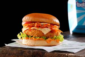 Korean Classic Aloo Tikki Burger