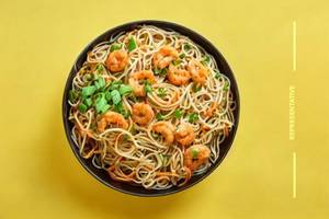 Prawns Hakka Noodles