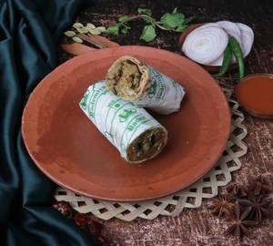 Veg Seekh Kabab Roll