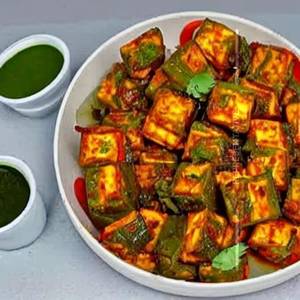 Veg schezwan paneer dry